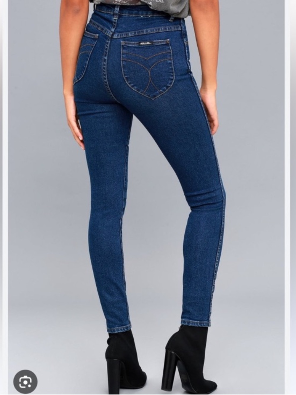 ROLLA’S | Eastcoast Ankle High rise skinny jeans
